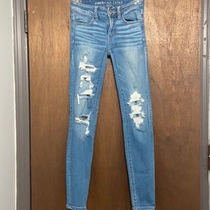 American Eagle NE(X)T LEVEL STRETCH jeggings size:00 regular